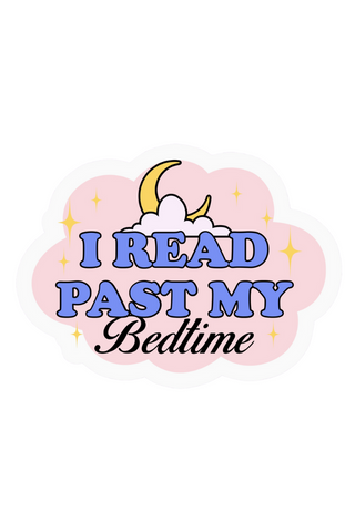 I Read Past My Bedtime Sticker