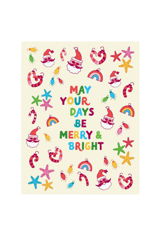 Holiday Ornaments Card