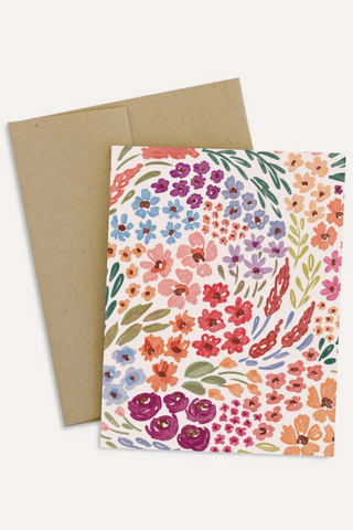 Countryside Blooms Greeting Card