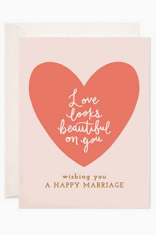 Love Looks Beautiful Greeting Card