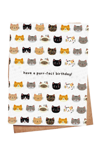 Have a Purr-Fect Birthday Card