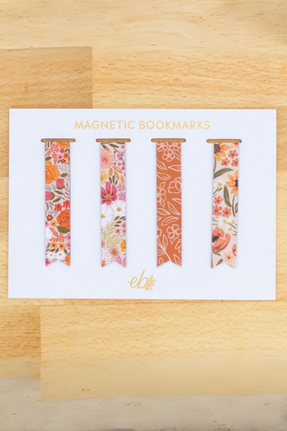 Warm Tones Magnetic Bookmark