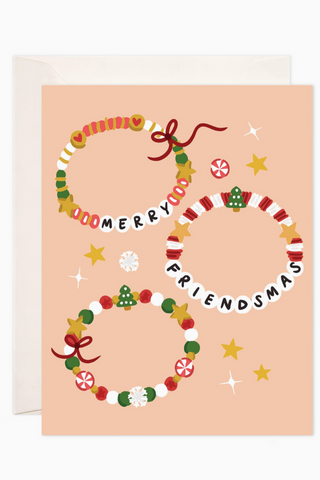 Merry Friendmas Greeting Card