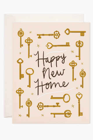 New Home Key Greeting Card