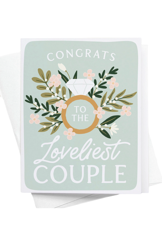 Congrats Loveliest Couple Card