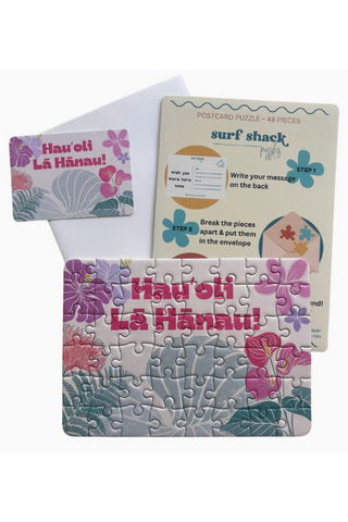 Hau'oli La Hanau Postcard Puzzle