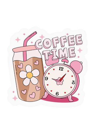 Coffee Time Sticker