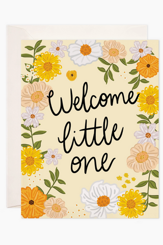 Yellow Little One Greeting Card