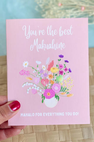 Best Makuahine (Mom) Greeting Card