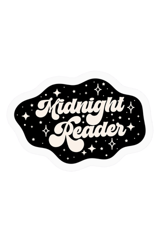 Midnight Reader Sticker