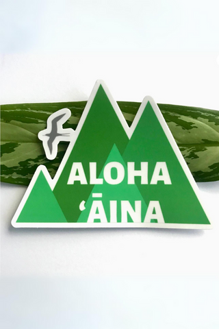 Mauna Aloha 'Aina Sticker