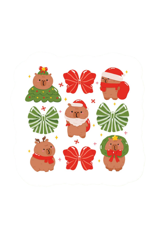 Christmas Winter Holiday Sticker