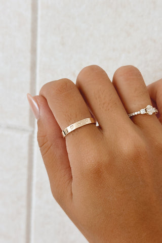 Trio Heart Ring