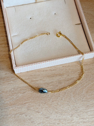 Keshi Tahitian Pearl Wispy Anklet