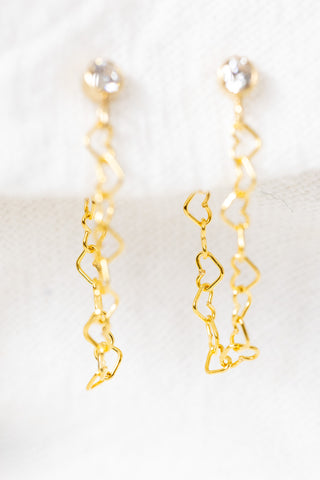 Beloved Chain Loop Earrings