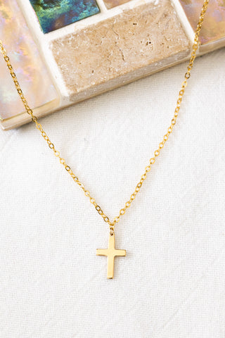 Large Cross Necklace