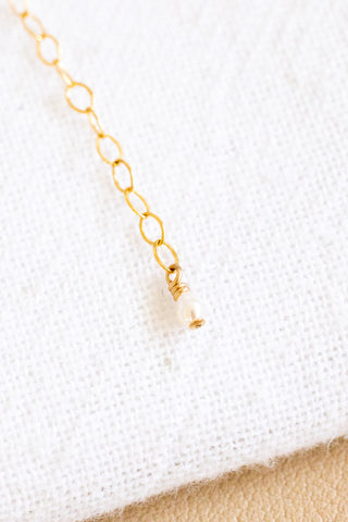 Brown Tipped Dwarf Cone Boxy Beam Necklace