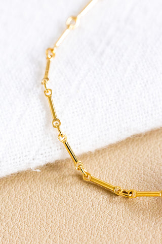 Tuberous Miter Bar Bracelet