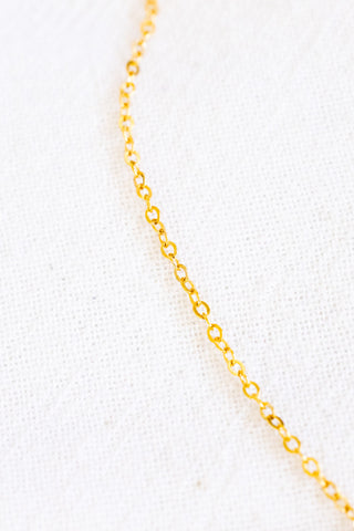 Sunrise Shell & Mini Rice Pearl Drop Necklace