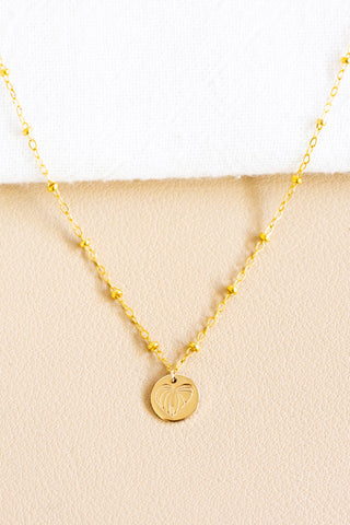 anthurium pendant Anthurium Disc Beam Necklace