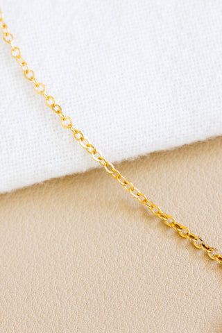 MOP Crescent Necklace