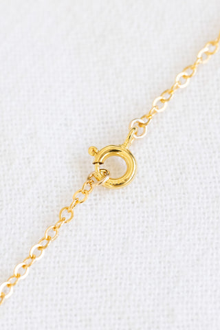 MOP Crescent Necklace