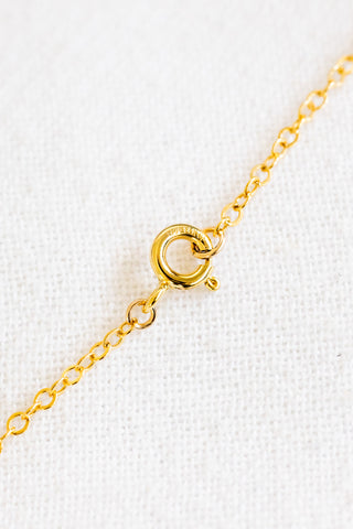 Orange Sunrise Shell & Pearl Necklace