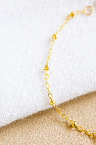 Small MOP Pikake Beam Bracelet