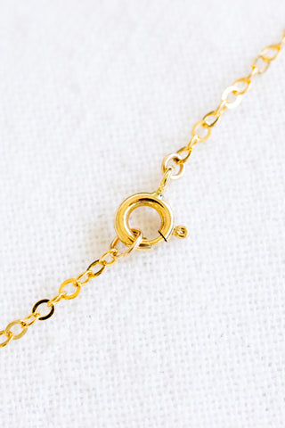 Triple Donut Jade Plain Necklace