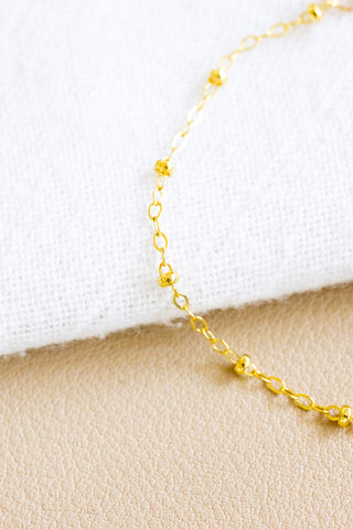 Keshi Pearl Beam Bracelet