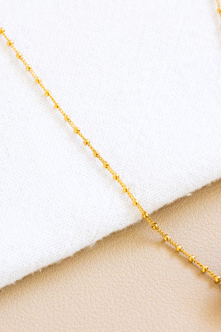 Jade Barrel Mini Anela Necklace