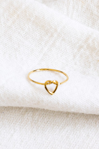 Heart Knot Ring