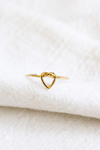 Heart Knot Ring