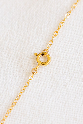 Double Small Pearl & Cat Cone Fragment Necklace