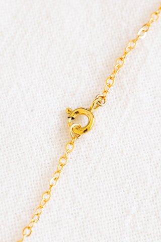 Double Mini Button Pearl & Cat Cone Fragment Necklace