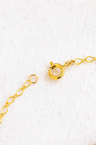 Dwarf Cone & Double Mini Light Pink Rice Pearl Eliza Bracelet