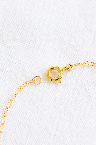 Dwarf Cone & Mini Mauve Rice Pearl Crinkle Bracelet