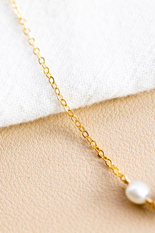 Round Tahitian Pearl & Double Keshi Pearl Necklace