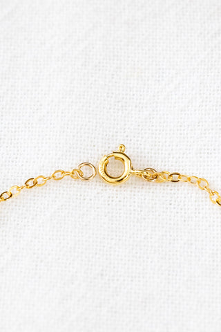 Blue Opal Square & Mini Rice Pearl Bracelet