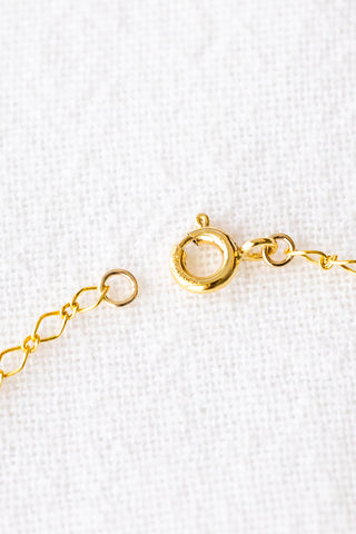 CZ Garnet Square Eliza Bracelet