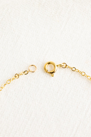 Triple In-Line Mini Pink Rice Pearl Bracelet