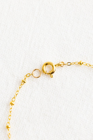 Small Pearl & Mini Pink Pearl Beam Bracelet