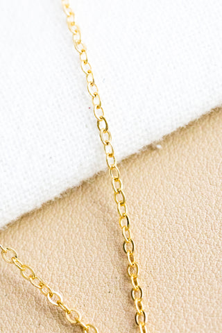 Double Mini Pink Button Pearl & Large MOP Pikake Necklace