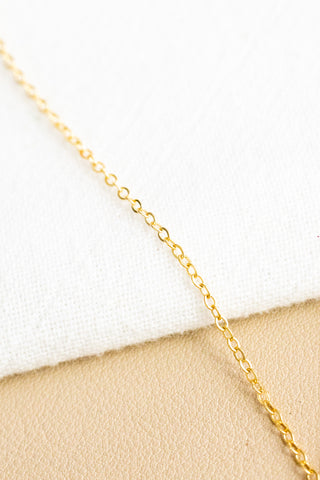 Keshi Pearl & Pink/Orange Striped Sunrise Shell