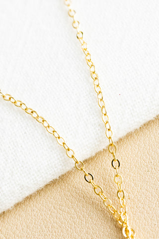 Silver Keshi Tahitian Pearl & Small Sunrise Shell Necklace