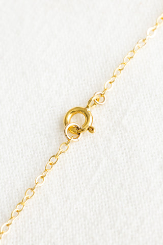 Boxy Silver Keshi Tahitian Pearl & Vibrant Orange Sunrise Shell Necklace