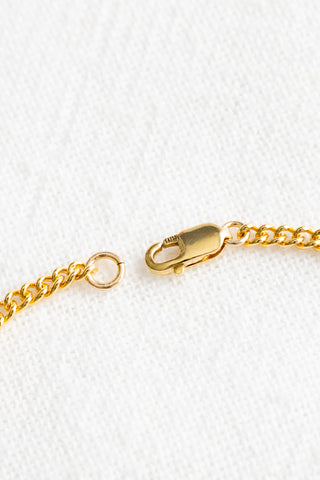 Keshi Pearl Curb Bracelet