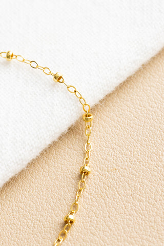 Pink Pearl Beam Bracelet