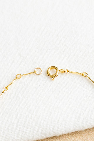 Dark Boxy/Round Keshi Tahitian Pearl & Bead Jay Bracelet