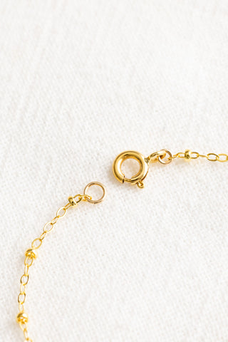 Dwarf Cone & Mini Round Pearl Beam Bracelet